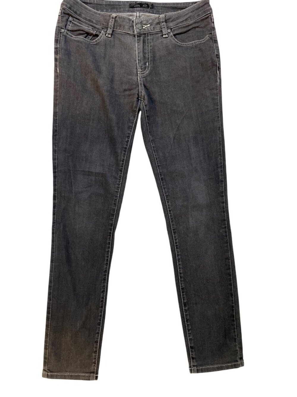 women's PRANA gray jeans 4/27 short 4P petite